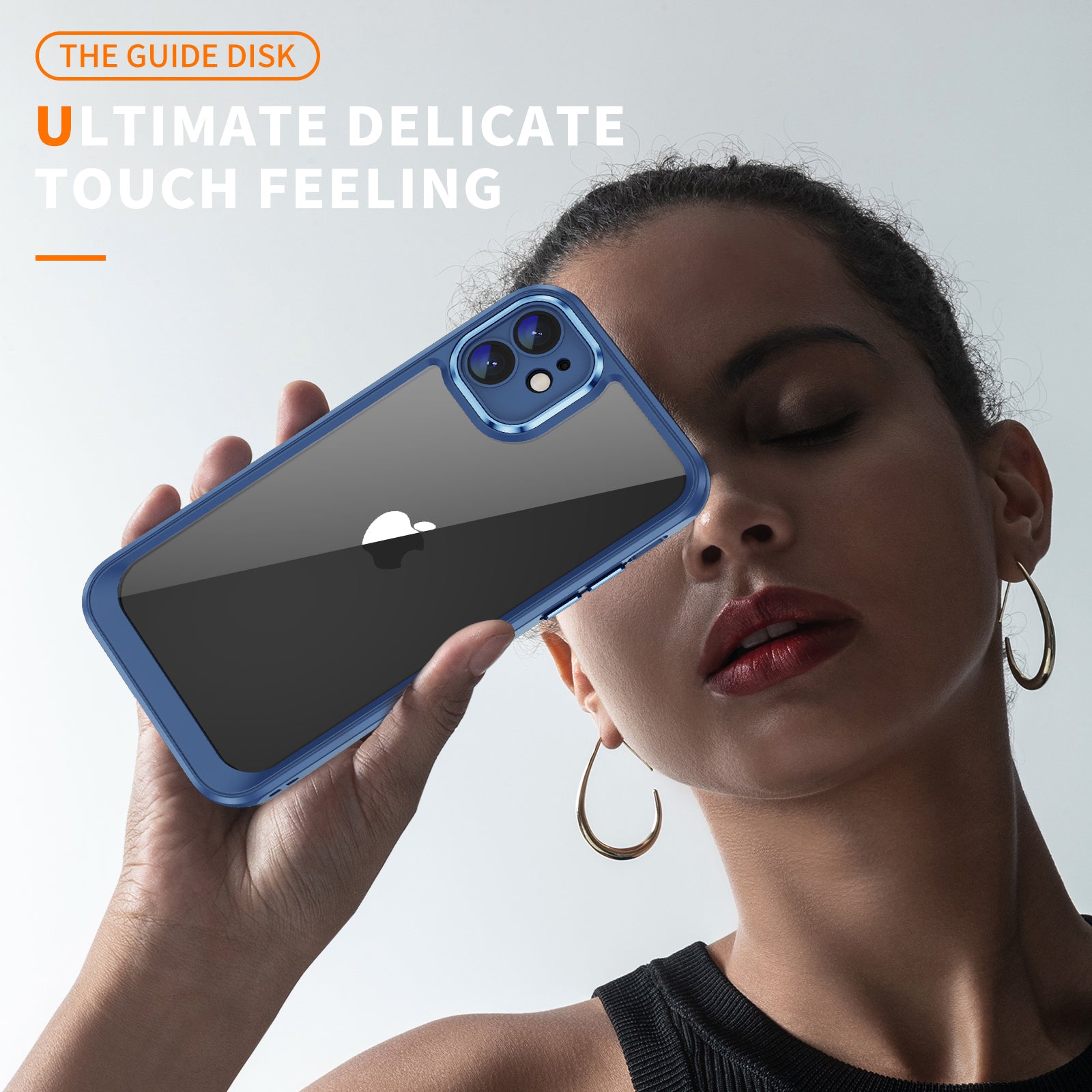 For iPhone 12 mini Acrylic+TPU Anti-Scratch Cover Clear Back Phone Case with Camera Lens Protector For iPhone 12 mini Acrylic+TPU Anti-Scratch Cover Clear Back Phone Case with Camera Lens Protector